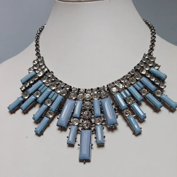 Blue and Silver Necklace - Picture 1 of 1